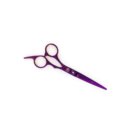 Horse Straight Scissors - Purple