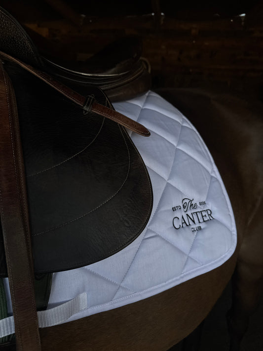 White Saddlepad | The Canter Club