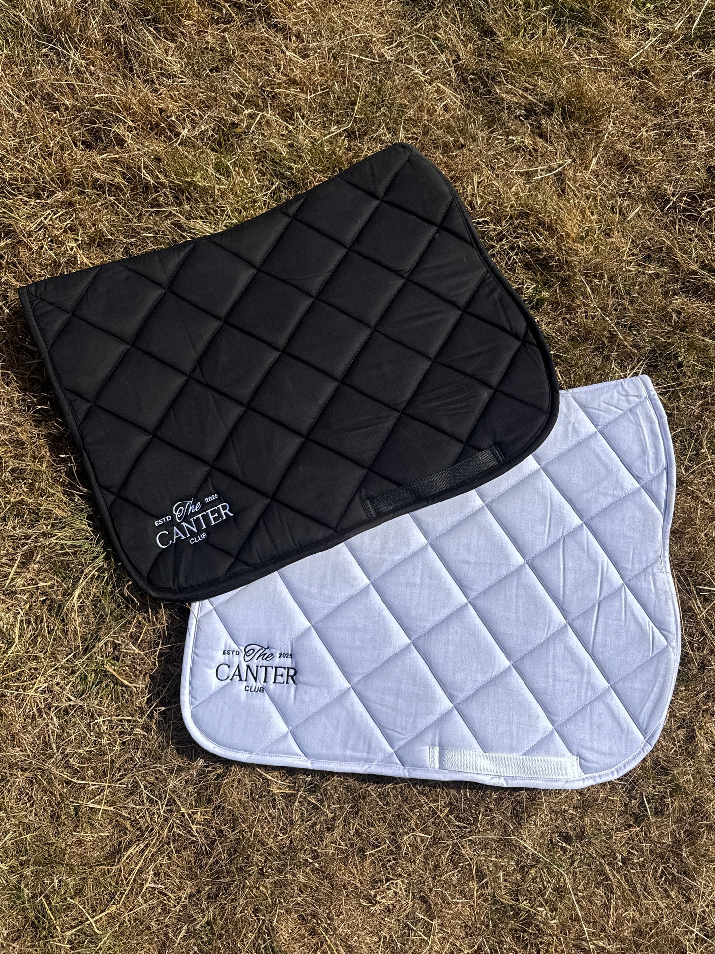 White Saddle Pad